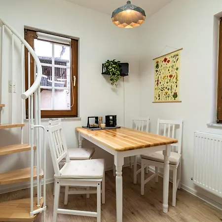 Charmantes Denkmalgeschuetztes Tiny House Am Rhein בקתה *