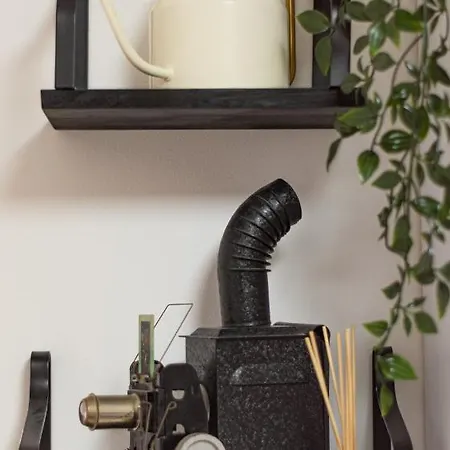 בקתה Charmantes Denkmalgeschuetztes Tiny House Am Rhein