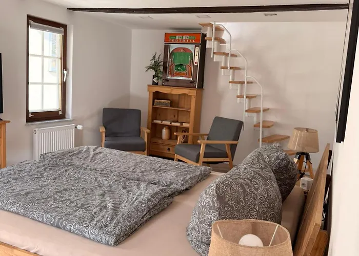 Charmantes Denkmalgeschuetztes Tiny House Am Rhein シャレー